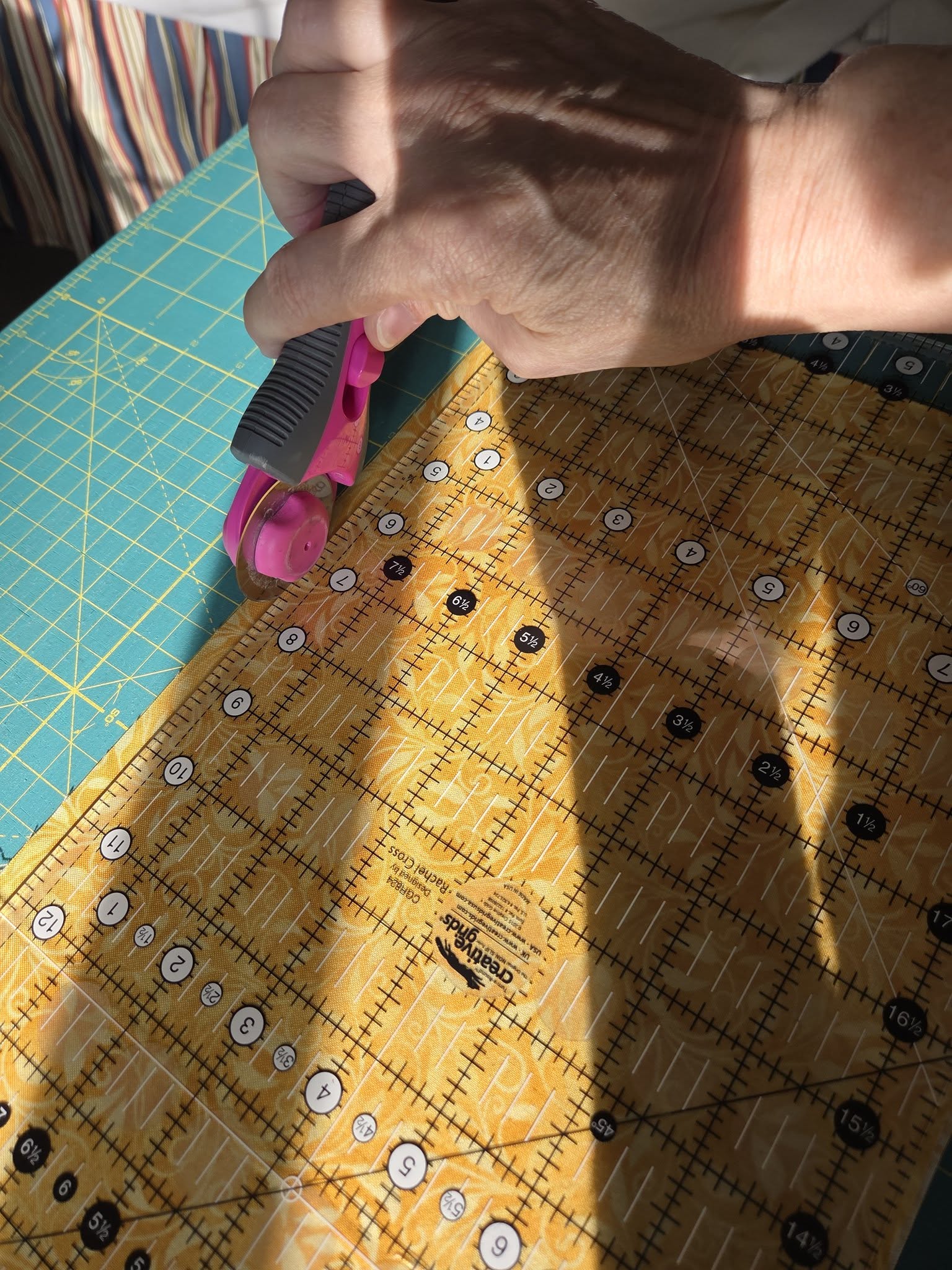 Cutting fabric