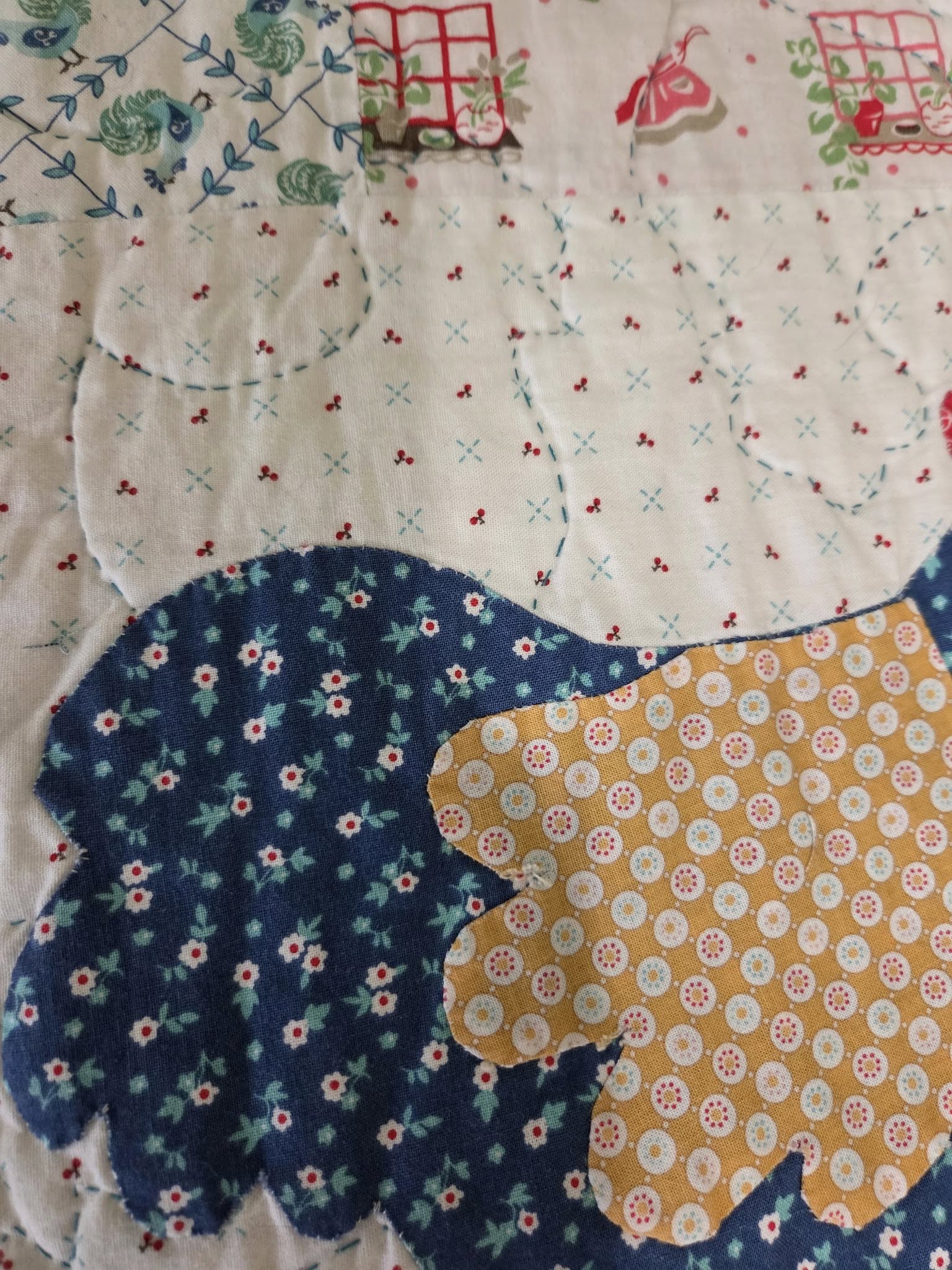 Whole Quilt in its Pieces