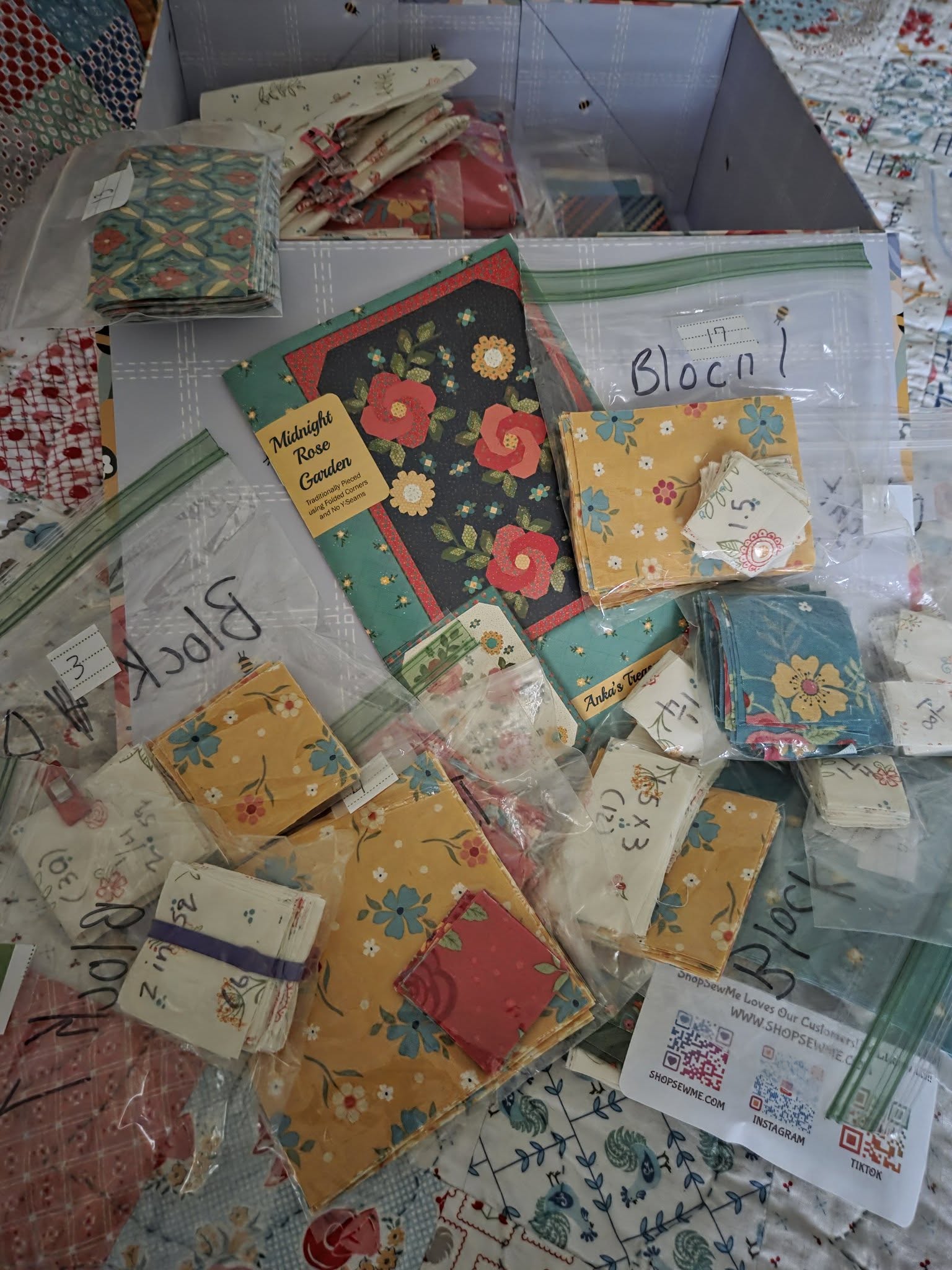 Whole Quilt in its Pieces